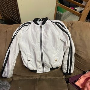 Black and White Windbreaker